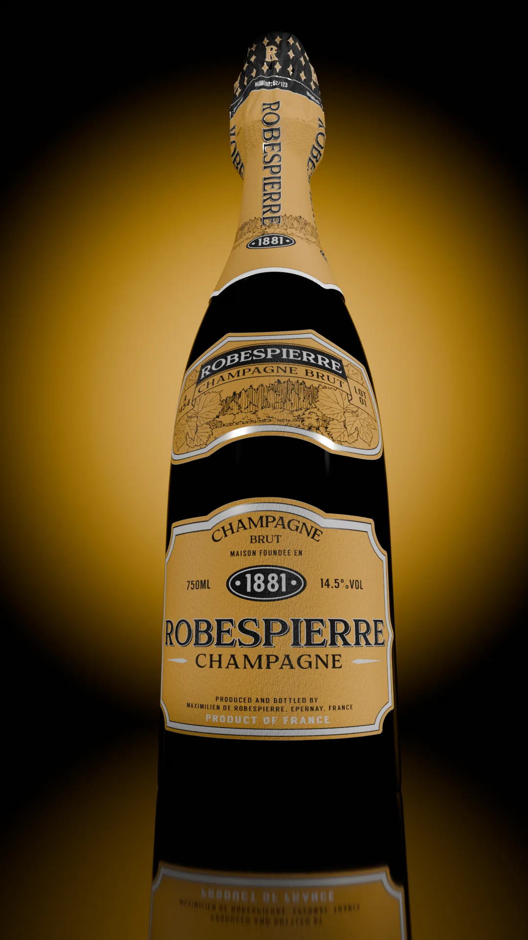 Champagne Robespierre — Close-up