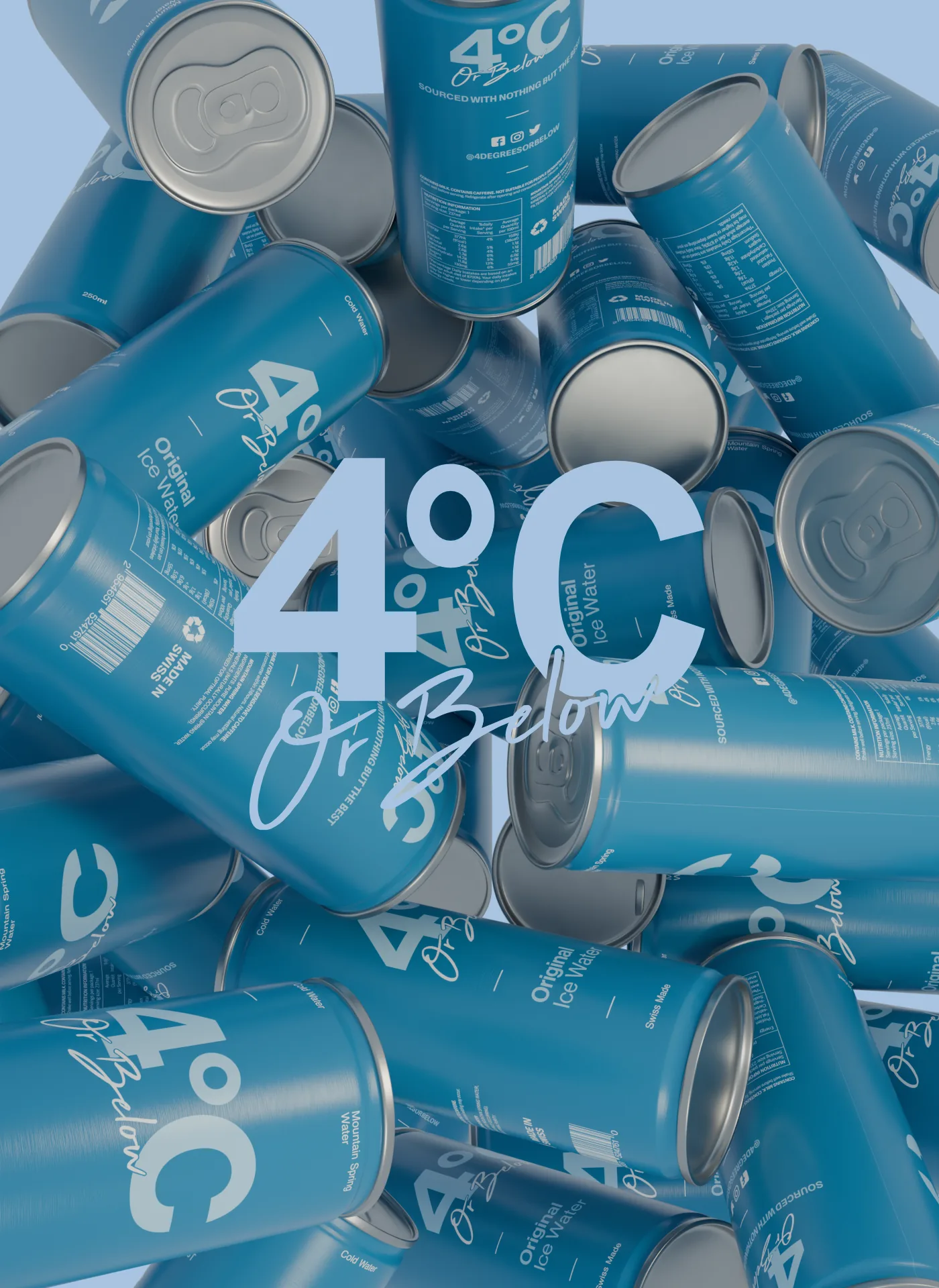 4°C Or Below — Blue variant