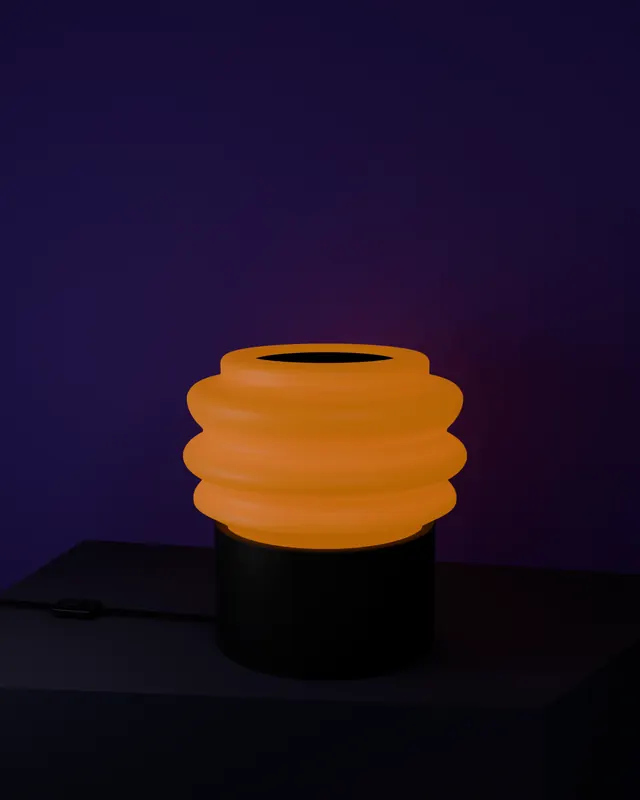 Glïnt & Glönt — Glïnt and Glönt, two connected lamps from an invented brand