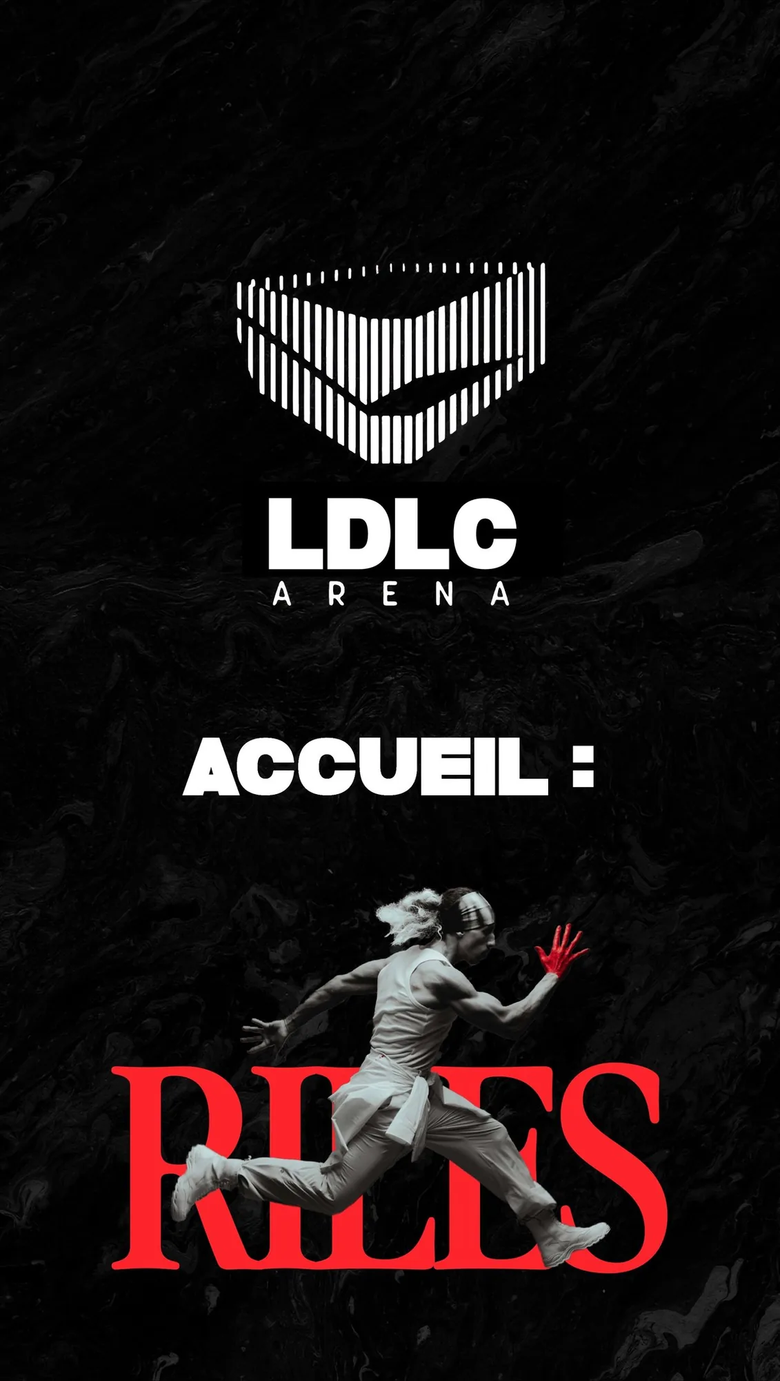 Rilès, Survival Tour — Second plan : LDLC Arena présente