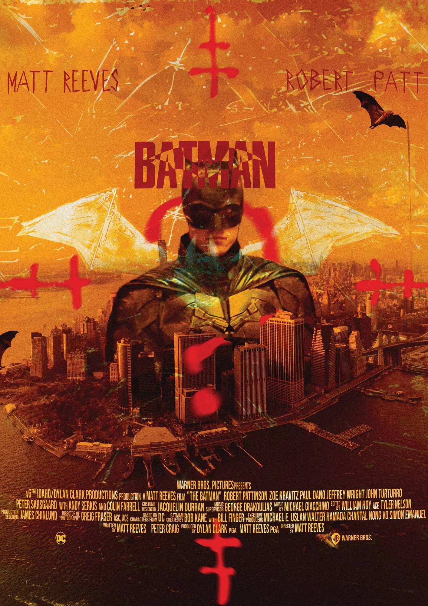 The Batman — L'animation en parallaxe